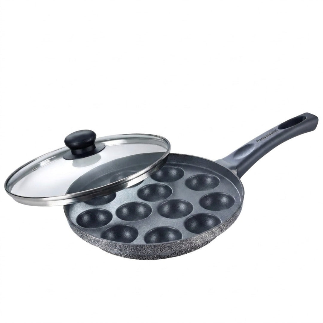 Cookify Paniyirakal Pan (12 Cavity) – Non-Stick Multi Snack Maker