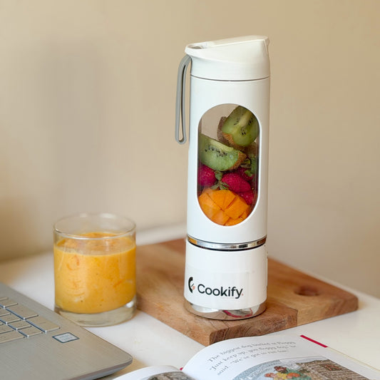 Cookify Elora Portable Juicer – 450ml USB Rechargeable Blender