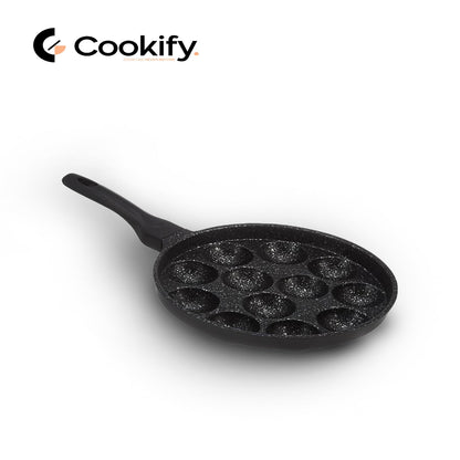 Cookify Paniyirakal Pan (12 Cavity) – Non-Stick Multi Snack Maker