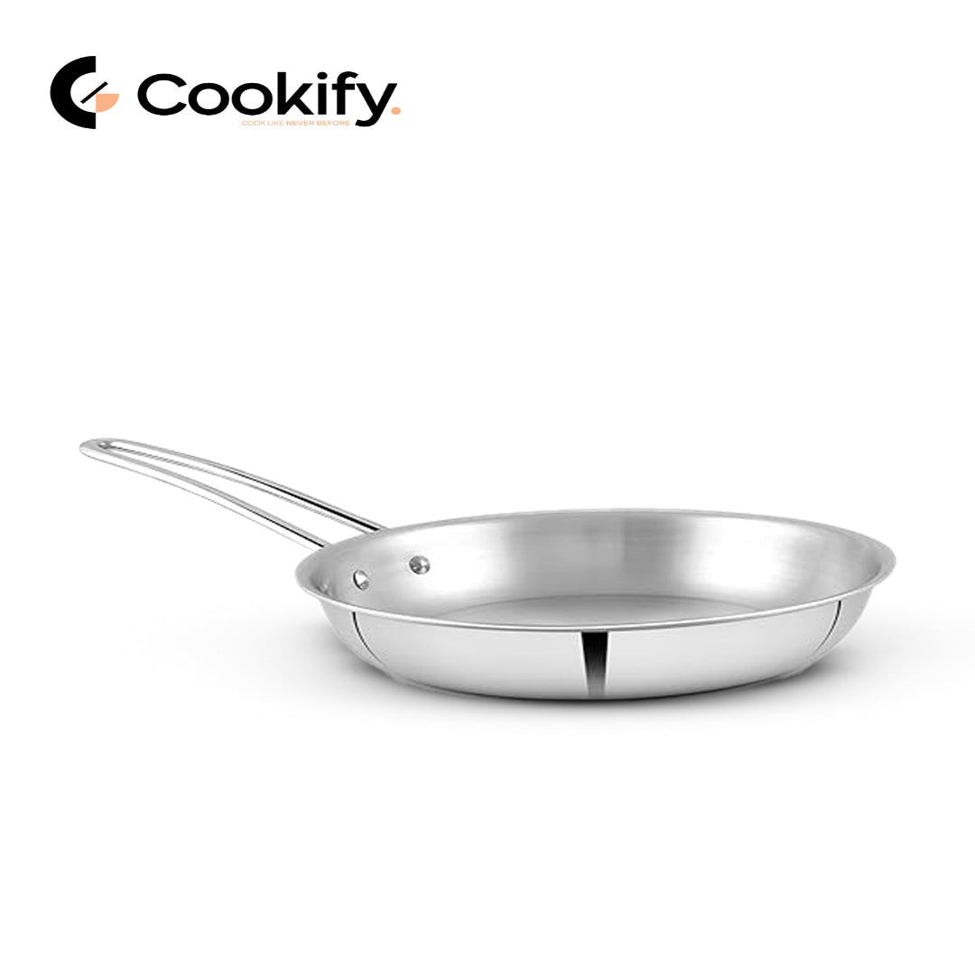 Cookify Triply Stainless Steel Tawa (22cm)
